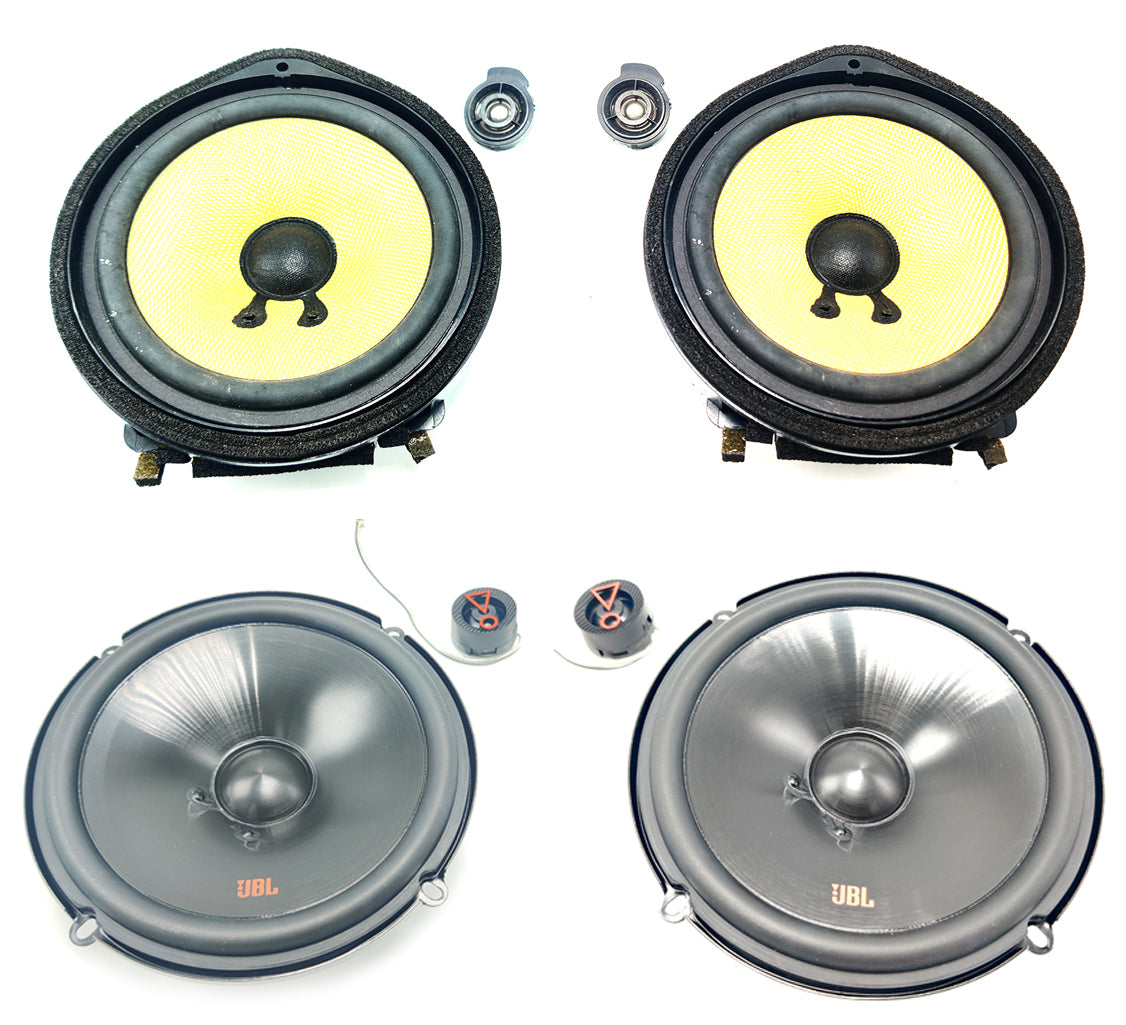 Honda JBL 6.5 Inch Plug-and-Play Component Speaker Upgrade Package